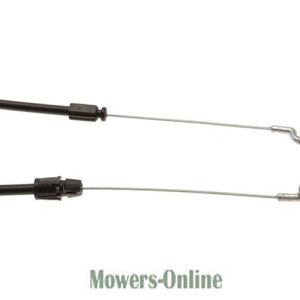 Two throttle cables with connectors