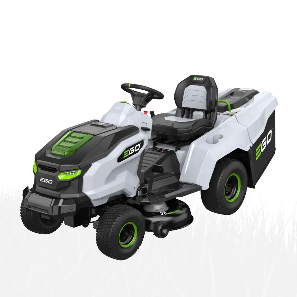 ildznpcnsw2.jpg - Mowers Online White and green ride-on lawn mower