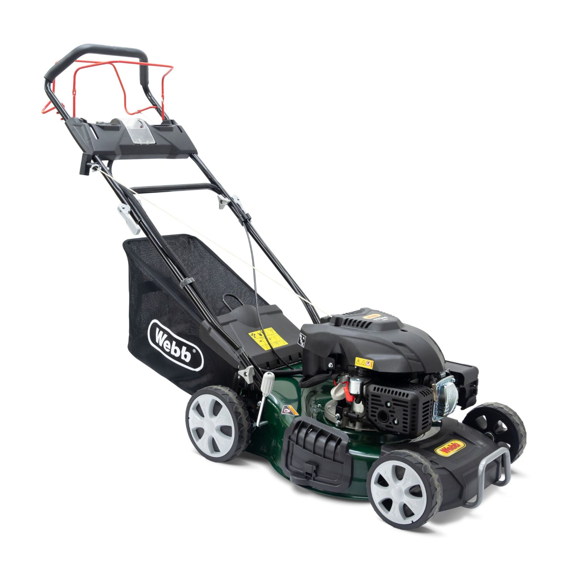 j3isxn4u0jt.jpg - Mowers Online Lawn mower with pull-start engine and mulching capability