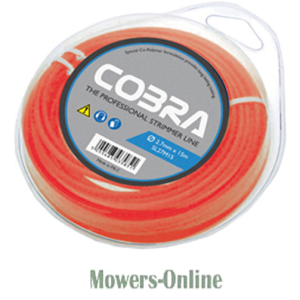 COBRA trimmer line spool red round