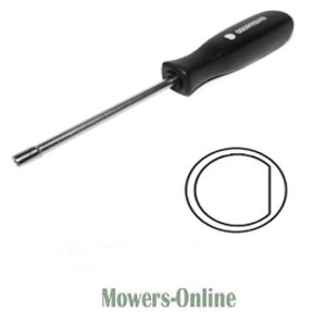 Screwdriver with circular retaining ring tool