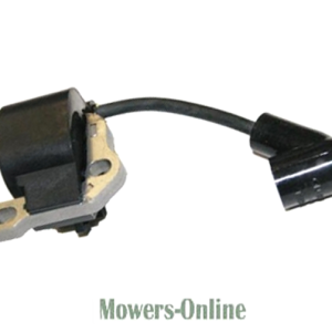Ignition coil with spark plug wire connector