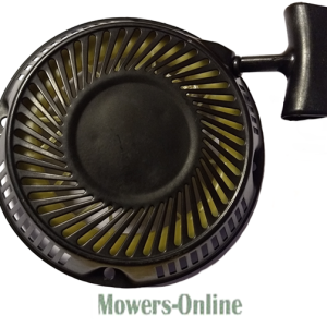 Recoil pull starter assembly for lawn mower