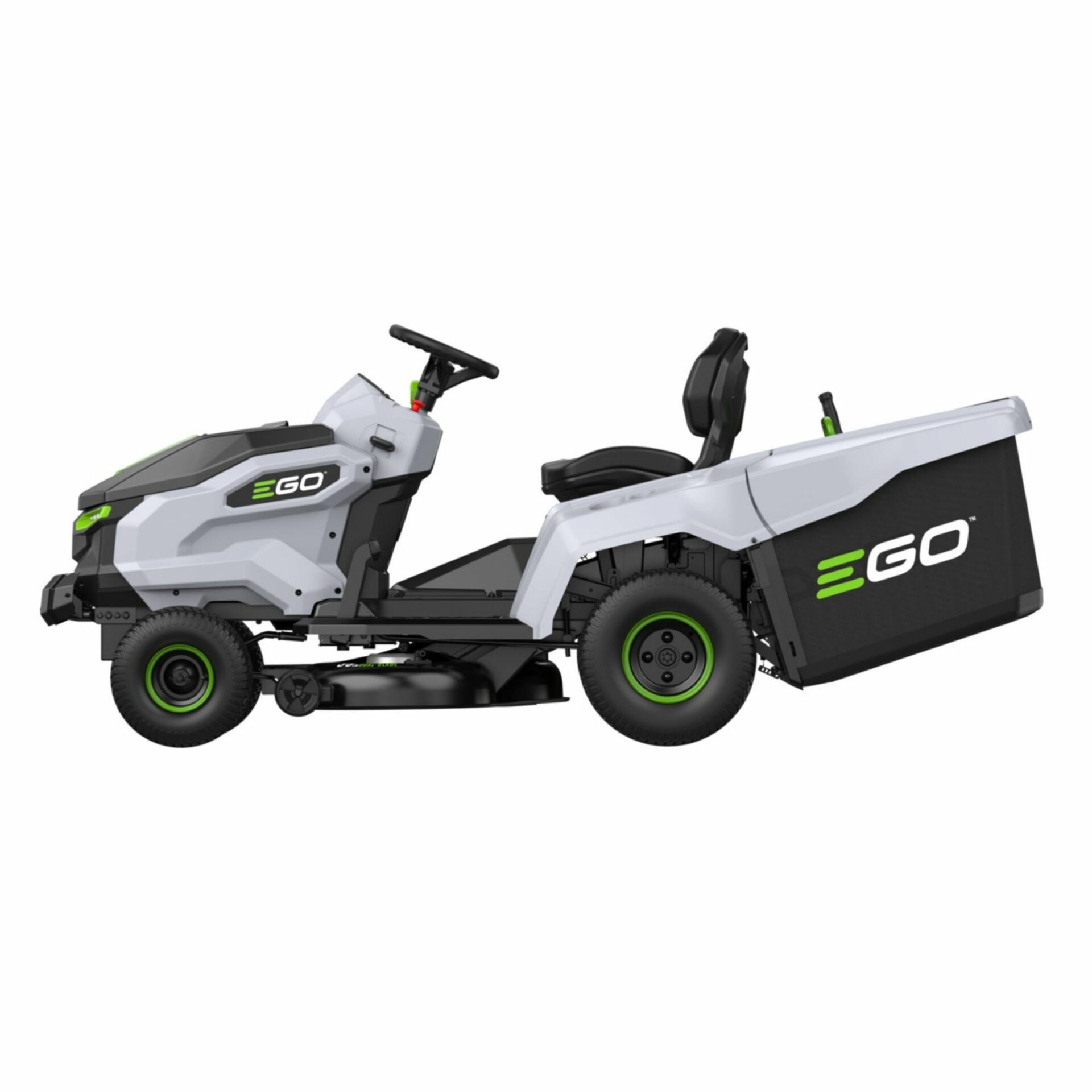 juwkhqpiwk4.jpg - Mowers Online EGO riding lawn mower with grass collection deck