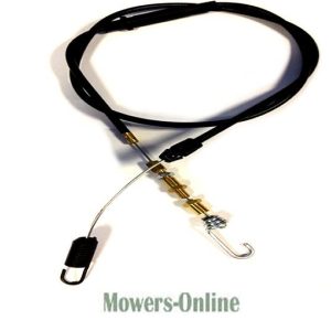 Lawn mower throttle cable assembly