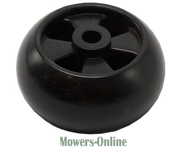 k4inabkpmw3.png - Mowers Online Black rubber mower wheel with center hub