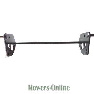 Lawn mower blade balancer with mounting brackets