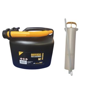Universal pneumatic compressed air tank with filter