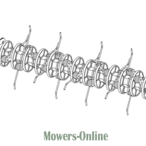 Crankshaft assembly with gears and connecting rods