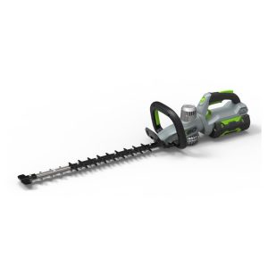 Cordless hedge trimmer with battery and charger