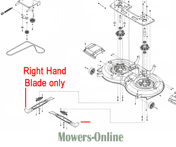 kenjqb0c3kp.png - Mowers Online Lawn mower right hand blade parts diagram