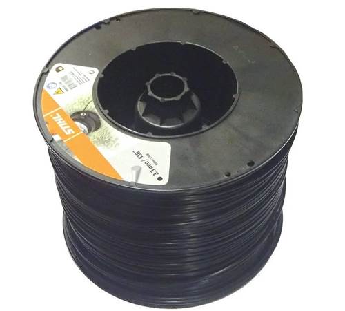 kmbd5tuqnq2.jpg - Mowers Online Spool of black trimmer line with label
