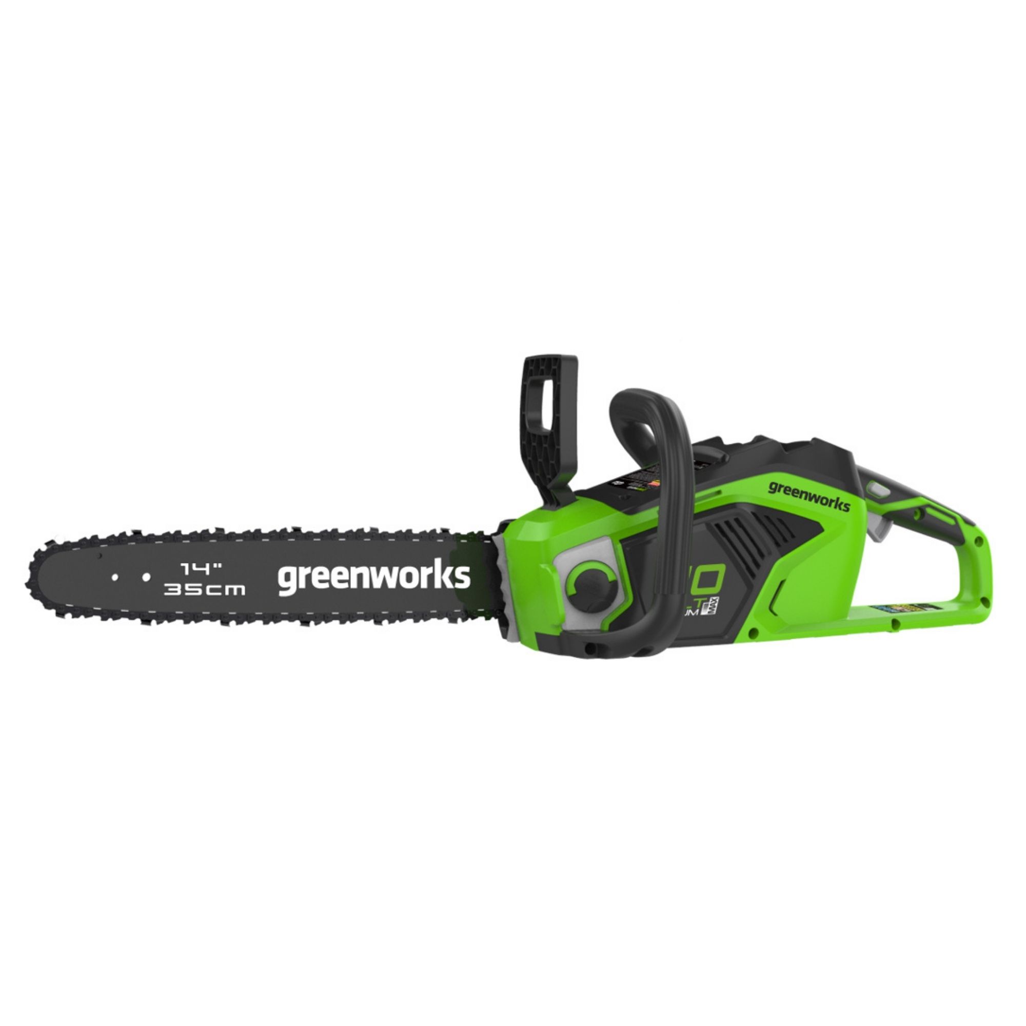 krfyw31nekn.jpg - Mowers Online Greenworks electric chainsaw with guide bar