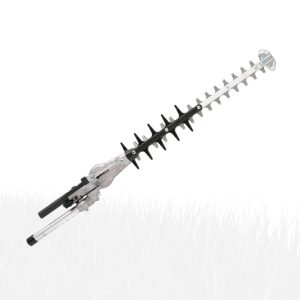 Hedge trimmer attachment with black blade guards