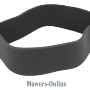 Rubber drive belt for lawn mower