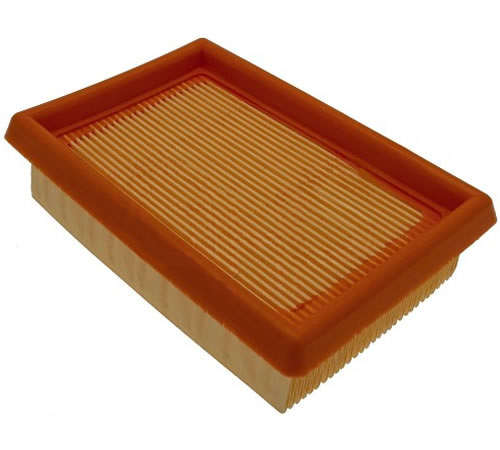 kz55qnaolva.jpg - Mowers Online Rectangular pleated air filter element