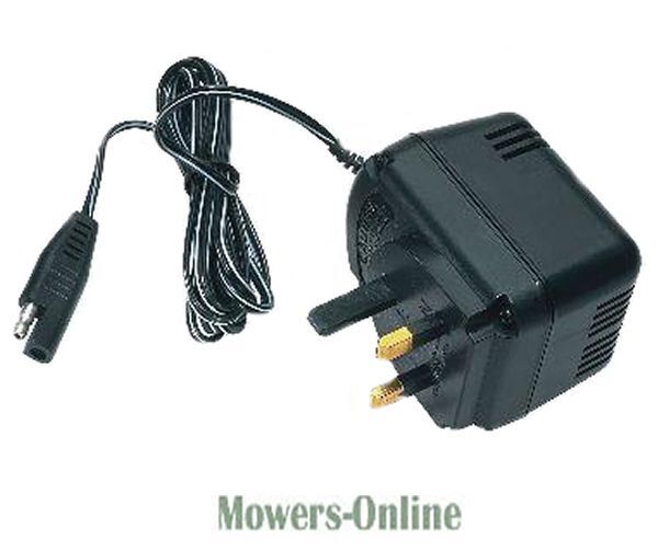 P - Mowers Online Power adapter with UK plug and connector cable