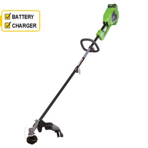 Cordless string trimmer with battery and charger included