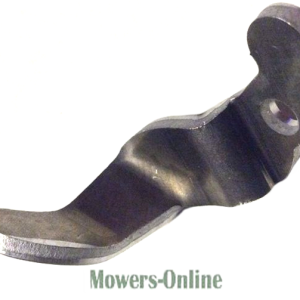 Lawn mower blade connector assembly