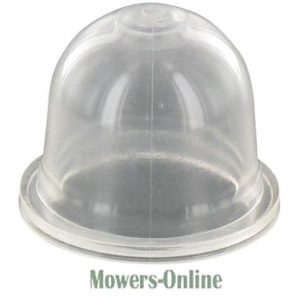 Clear dome lawn mower engine cover