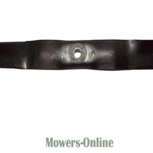 Lawn mower blade with center hole