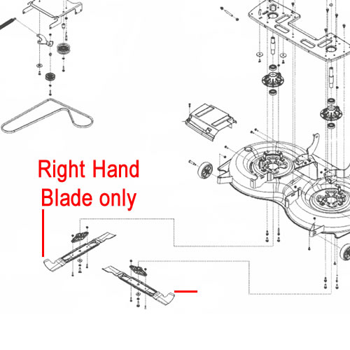 lv5mb24dh40.jpg - Mowers Online Lawn mower blade assembly parts diagram