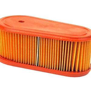 Orange rectangular air filter element