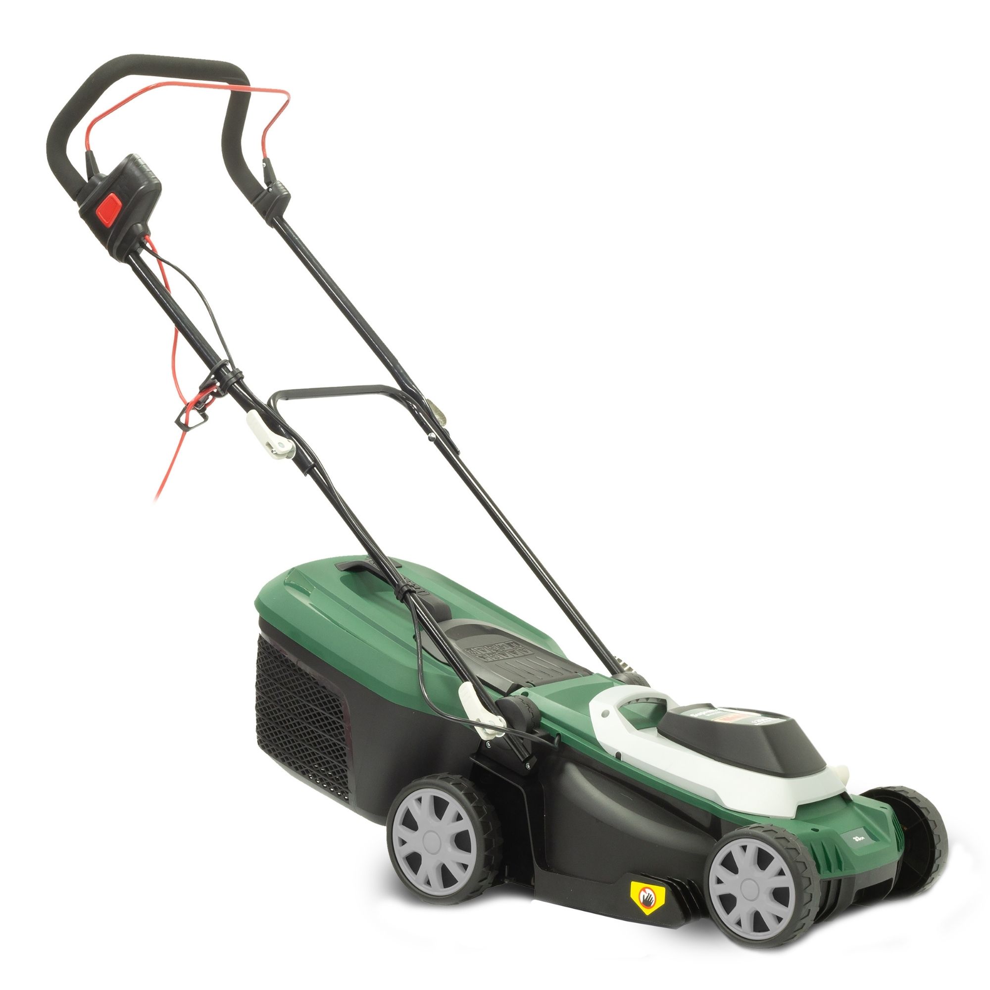 lzaust0ykgd.jpg - Mowers Online Electric push lawn mower with grass bag