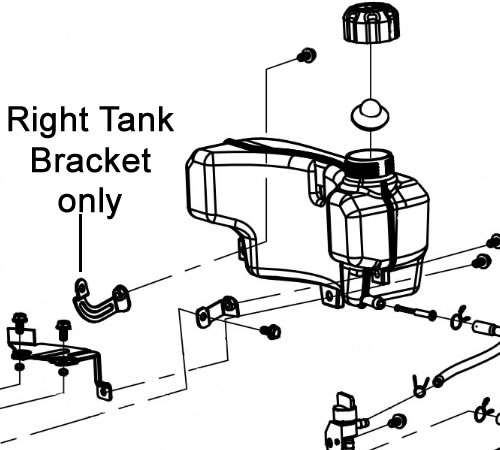 m4ci4oghlel.jpg - Mowers Online Right Tank Bracket assembly diagram with components