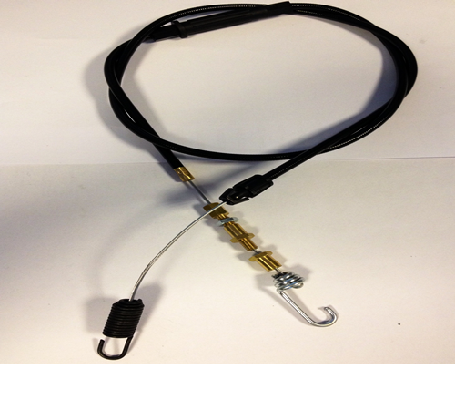 mbvapajmr3a.png - Mowers Online Throttle cable assembly with handle and bracket.