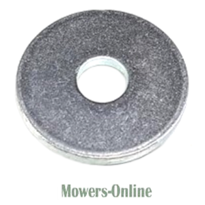 Flat steel washer with center hole