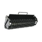mezk3zcroux.jpg - Mowers Online Lawn sweeper tractor attachment with collection hopper