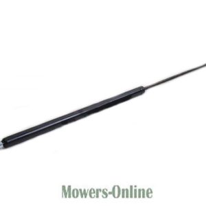 Telescopic extension pole with black grip sleeve