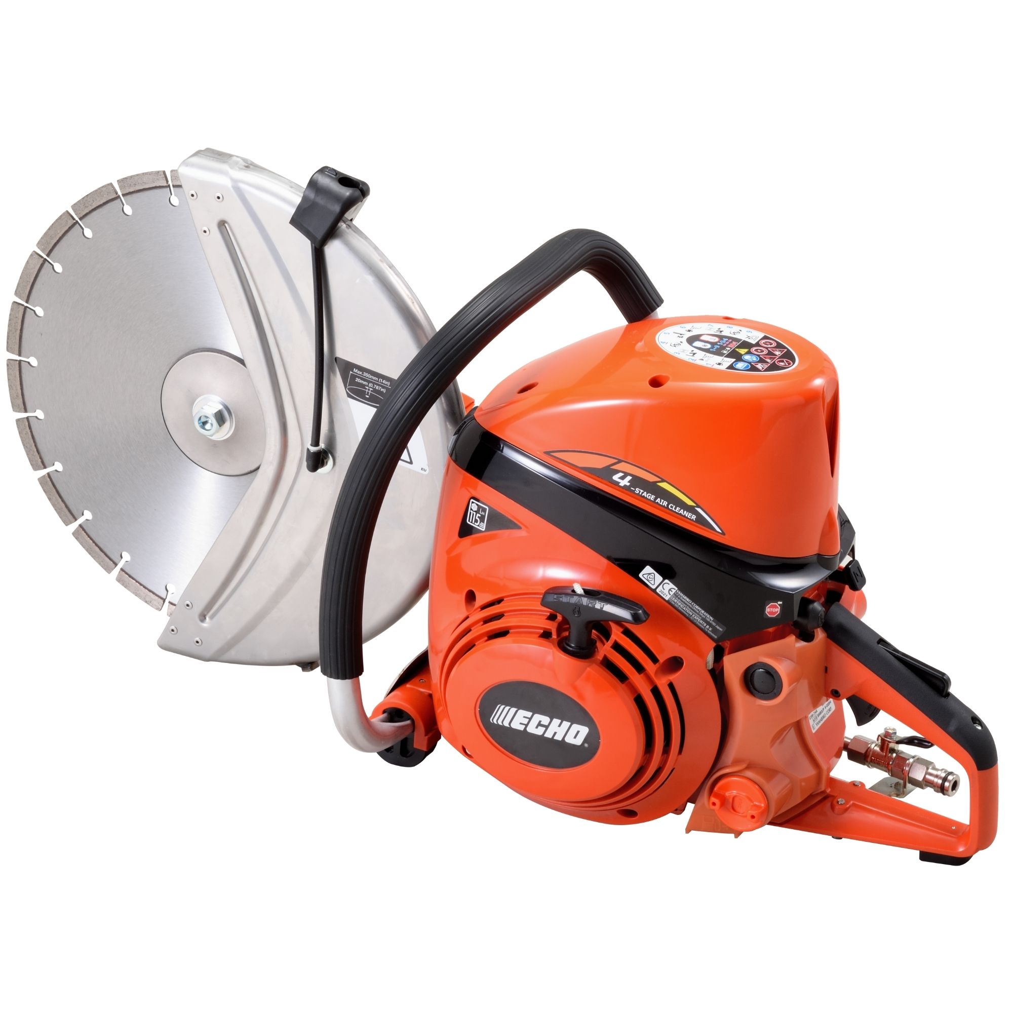 mxdn5bdg4dy.jpg - Mowers Online Gas-powered concrete cut-off saw with blade