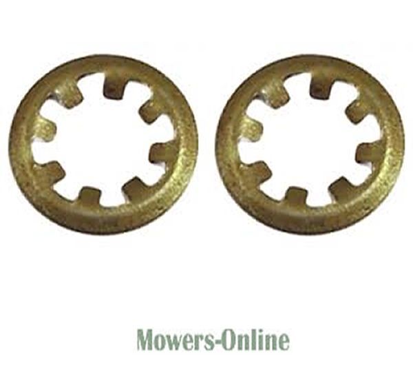 P - Mowers Online Pair of internal tooth lock washers