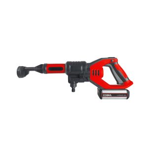 Cordless spray gun with battery