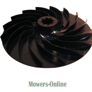 Lawn mower impeller blade assembly