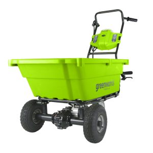 Greenworks electric garden cart dumper