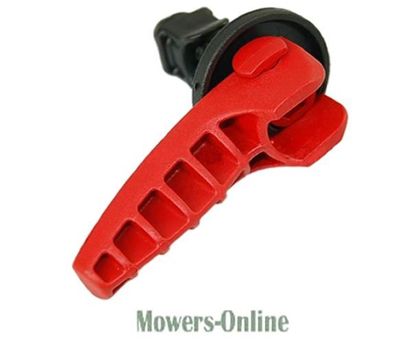 P - Mowers Online Red lawn mower engine stop cable lever