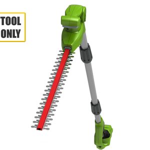 Cordless pole hedge trimmer tool only