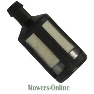 Fuel filter with mesh screen insert