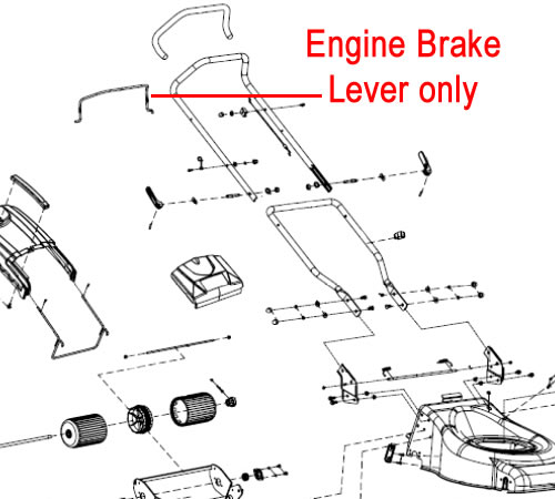 nvpx1ziin5j.jpg - Mowers Online Engine brake lever assembly diagram