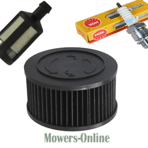 Air filter, spark plug, and fuel filter kit