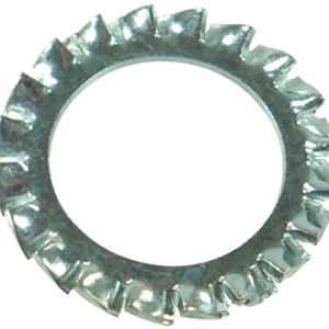 Serrated tooth lock washer, stainless steel