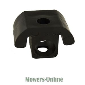 Lawn mower deck mounting bracket