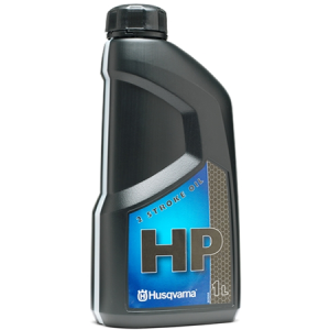 Husqvarna HP two-stroke engine oil bottle