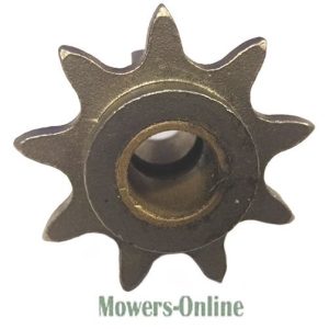 Sprocket gear with center bore hole