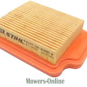 STIHL pleated air filter with orange base