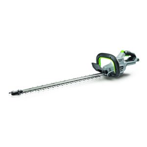 Electric hedge trimmer with long blade