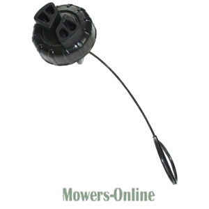 Trimmer head with curved shaft attachment